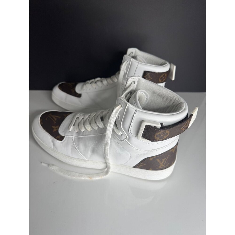 Louis Vuitton Rivoli High Top Monogram Sneaker Boot Signature Men's Men's LV 9 U - Picture 4 of 16